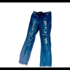 Cut jeans size 5 womens